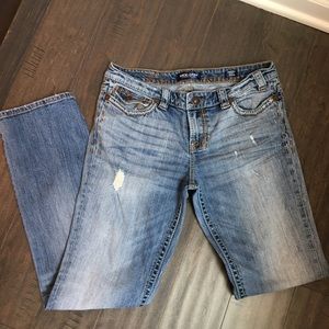 MEK DNM Jeans 31x34, sz 10 tall